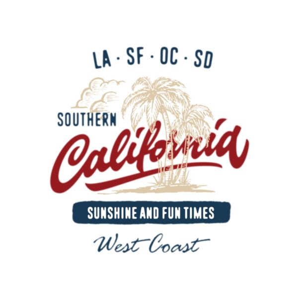 California West Coast Airbrushed Thumbnail