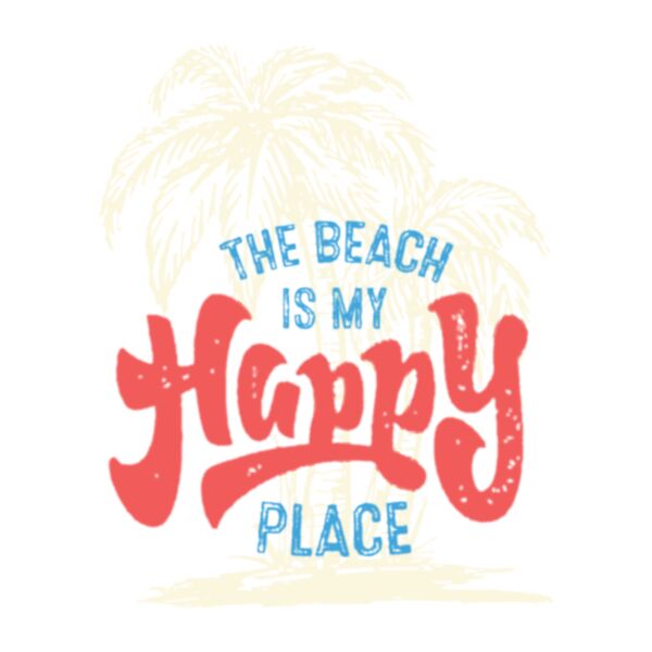 Beach Happy Place Airbrushed Thumbnail