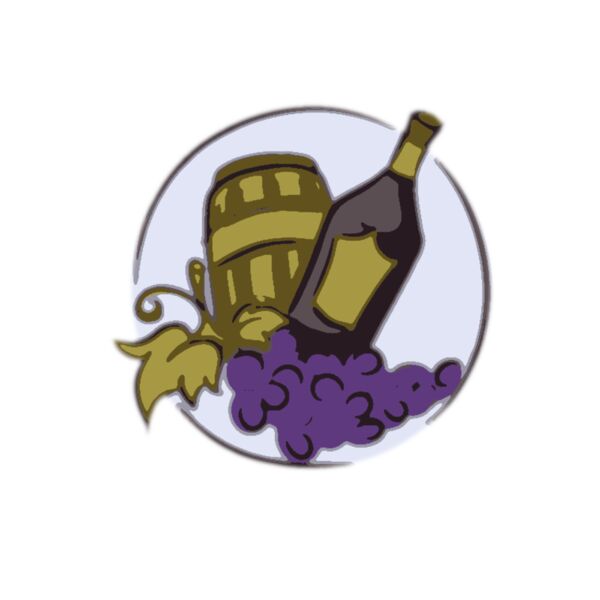 Wine Bottle & Grapes AB Thumbnail